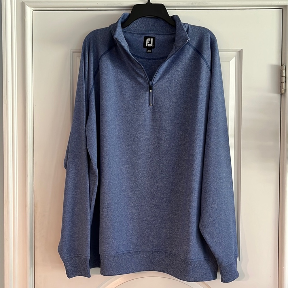 Footjoy Performance Mid Layer Golf Pullover - image 1